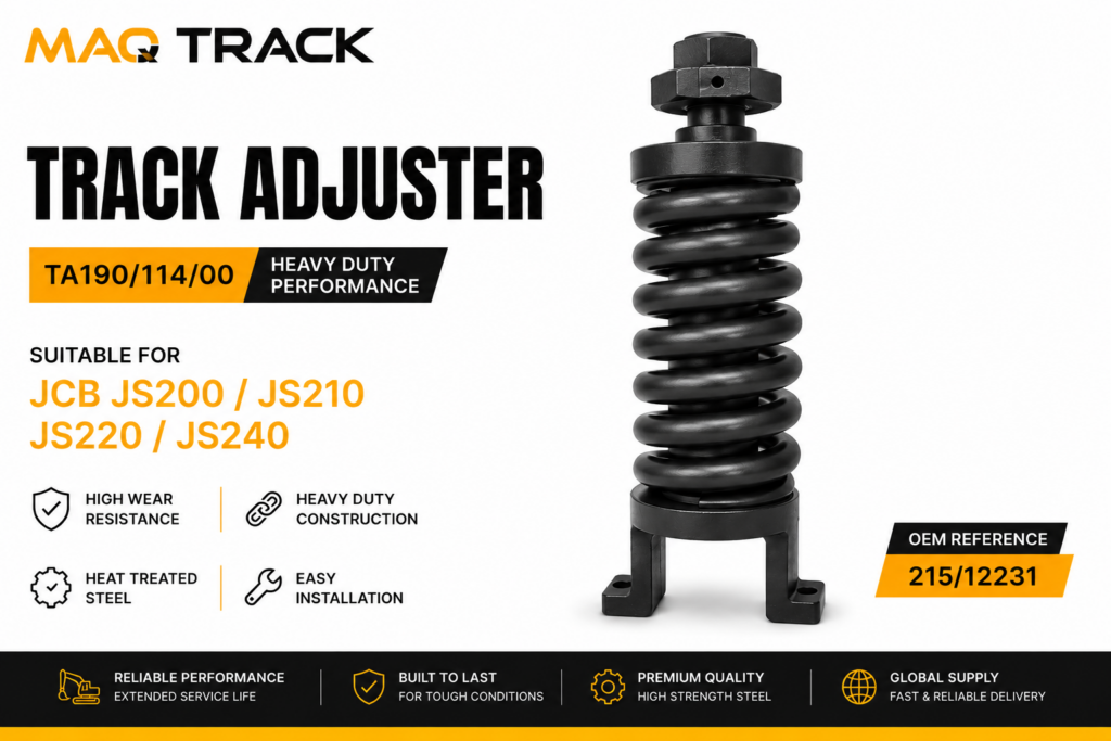 Track Adjuster for JCB JS200 JS210 JS220 JS240 excavators by MAQ TRACK