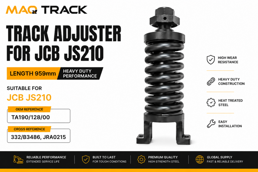 Track Adjuster 959mm for JCB JS210 excavator by MAQ TRACK